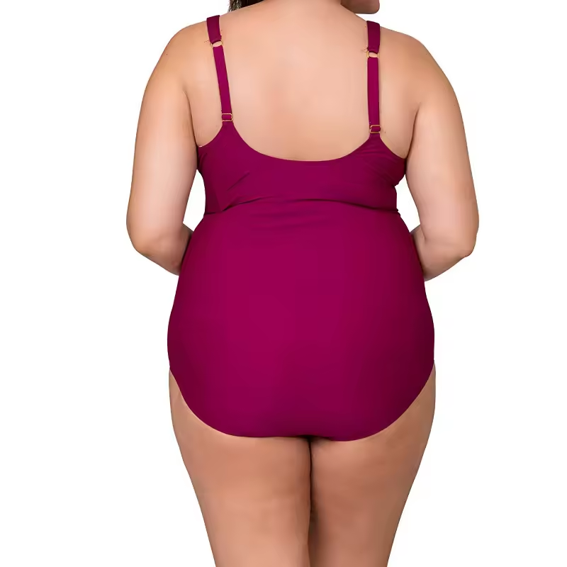 Contrôle des combinaisons de natation push up Plus de taille de maillot de bain