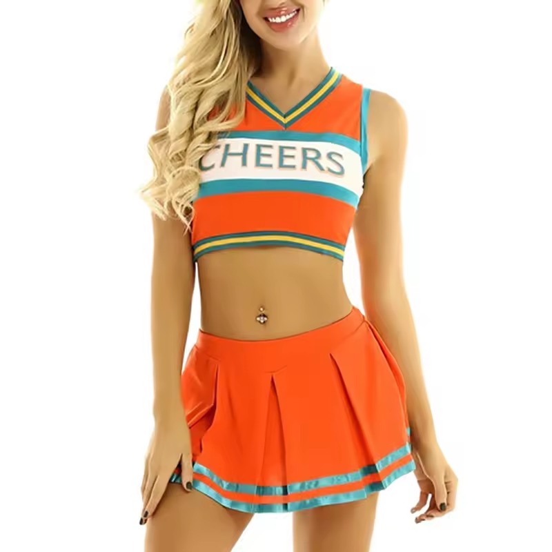 Uniforme de danse de la joie de joie personnalisée 2023 Uniformes de pom-pom girl filles