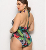 Summer Women One-pièce Bandage de maillot de bain Swimwwear One Piece Massuit de maillot