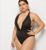 Sweetwwear dames monkini luxe plus taille nager un morceau de bikinis pour les femmes grosses