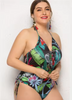 Summer Women One-pièce Bandage de maillot de bain Swimwwear One Piece Massuit de maillot