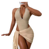 Femmes personnalisées Bikinis licou ensemble