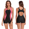 Sport One Piece Pink Bathing mail