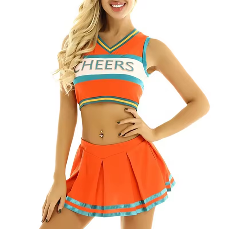 Uniforme de danse de la joie de joie personnalisée 2023 Uniformes de pom-pom girl filles