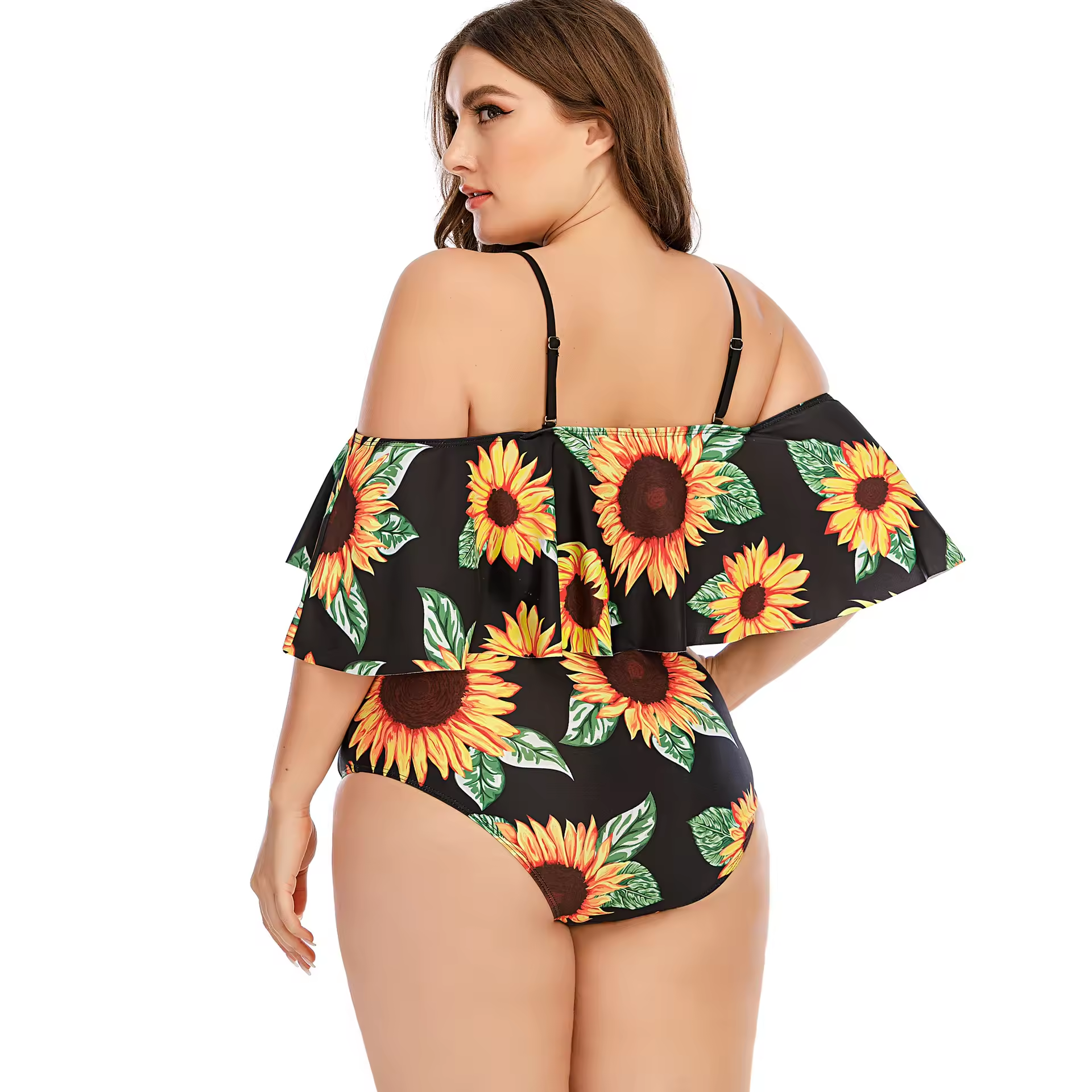 Suite des maillots de bain imprimés Maillots de bain monokini monokini maillot de bain à l'épaule réglable
