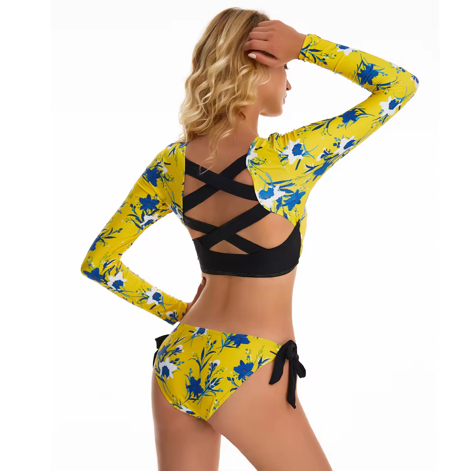 Femmes à deux pièces de maillot de bain Rash Gard
