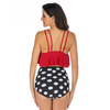 Maisses de bain extensible pour femmes Bloc de couleurs Sincallwear Control Contrôle un morceau de maillot de bain