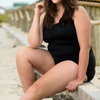 Contrôle des combinaisons de natation push up Plus de taille de maillot de bain