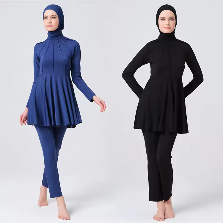 Swimwear Femmes Modestes Swimswear Cover Full Arab Beach Wear Hijab Burkini Swimsuit Swimwear