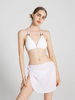 Les maillots de bain pour les femmes avec une couverture de bikini licou sexy fixent des maillots de bain trois pièces