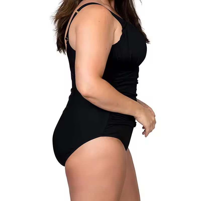 Contrôle des combinaisons de natation push up Plus de taille de maillot de bain