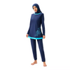 Swim de maillot de bain musulman à couverture à part