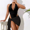 Femmes personnalisées Bikinis licou ensemble