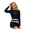 Beachwear Women Swimwear One Piece Massuit Cabinement Robe