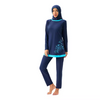 Swim de maillot de bain musulman à couverture à part