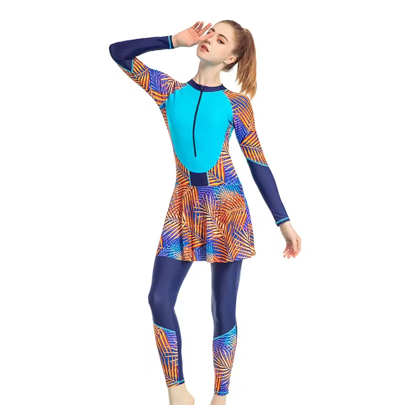 Vêtements de surf de plage floral