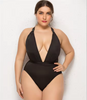Sweetwwear dames monkini luxe plus taille nager un morceau de bikinis pour les femmes grosses