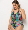 Summer Women One-pièce Bandage de maillot de bain Swimwwear One Piece Massuit de maillot