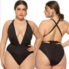 Sweetwwear dames monkini luxe plus taille nager un morceau de bikinis pour les femmes grosses