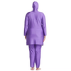 Taille plus taille musulmane de natation porte burkinis maillot de bain de bain plage couverture complète des maillots de bain musulmans
